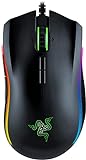 Razer Mamba Elite Wired Gaming Mouse: 16,000 DPI Optical Sensor - Chroma RGB Lighting - 9...