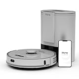 iHome AutoVac Halo,Robot Vacuum and Mop Combo, Robotic Vacuum Cleaner, Automatic Self Emptying Dirt...