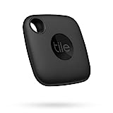 Tile Mate 1-Pack. Black. Bluetooth Tracker, Keys Finder and Item Locator for Keys, Bags and More; Up...