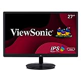 ViewSonic VA2759-SMH 27 Inch IPS 1080p LED Monitor with HDMI and VGA Inputs, Black