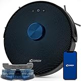 Coredy FL022 Robot Vacuum and Mop with Ultra-Strong Suction, 8m Laser Detection Navigation, Multi...